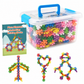 Blocs de Construction 3D Flocon de Neige – Emboîtables, Plastique PP, 100 à 600 Pièces