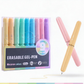Écrivez et effacez en un clin d'œil ! Stylos gel effaçables 8 couleurs, sans salissures