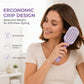 ✨‑50% OFF✨ Brosse à cheveux portable autonettoyante 🧳 Design ventilé, se plie pour le transport 💖