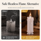 ⏳Offre à durée limitée : 50 % de réduction⏰Veilleuse électronique en forme de bougie à LED lumineuse🕯️