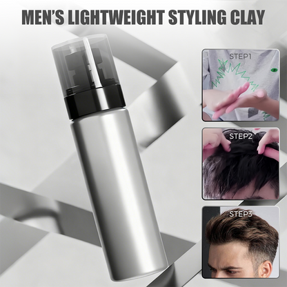 Pâte coiffante légère pour hommes – tenue souple et fini ma