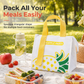 ✨ 50 % DE RÉDUCTION EN CE MOMENT ! !✨🥗 Pour garder vos repas frais toute la journée ! Sac isotherme renforcé pour le déjeune