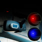 🚗 Fausse alarme solaire avec voyant LED clignotant – capteur de lumière, simule un système d'alarme, pour voiture et intérieur