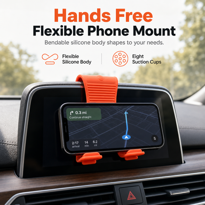 📢📢50% DE RÉDUCTION !! ⏰Support de téléphone portable pliable en silicone en forme de X