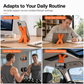 📢📢50% DE RÉDUCTION !! ⏰Support de téléphone portable pliable en silicone en forme de X