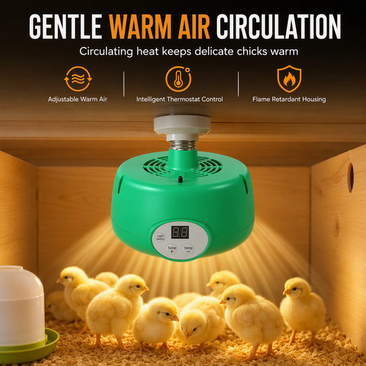 🐣 Chauffage intelligent à régulation de température pour couveuse 🔥