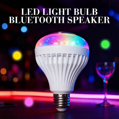Ampoule musicale intelligente avec haut-parleur Bluetooth intégré