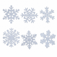 ❄️🎄50% DE RÉDUCTION ! Stickers muraux veilleuse flocon de neige lumineux, déco murale magique, brillent dans l’obscurité ✨🏠