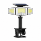 🔥 50% DE RÉDUCTION ! ✨Lampe solaire à 3 têtes avec détecteur de mouvement