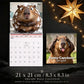 Calendrier humoristique des capybaras 202