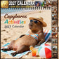 Calendrier humoristique des capybaras 202