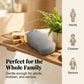 Éponge de bain exfoliante double fac