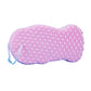 Éponge de bain exfoliante double fac