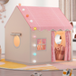 50% de Réduction – Tente Cabane de Jeu Intérieure avec Guirlande Lumineuse