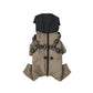 Manteau d’hiver matelassé pour chien, imperméable et coupe-vent