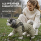 Manteau d’hiver matelassé pour chien, imperméable et coupe-vent