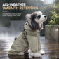 Manteau d’hiver matelassé pour chien, imperméable et coupe-vent