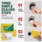Waterproof Sealing Clay for Wall and Floor Crack Repair 30g Sealant Putty Set with 3 Scrapers