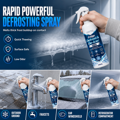 Spray dégivrant rapide polyvalen