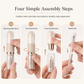 📢📢50 % DE RÉDUCTION !! ⏰Pinceaux maquillage rétractables portables, multifonctionnels, pinceau poudre et lèvres silicone✨