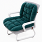 Coussin de siège chauffant intégré en peluche épaisse d'hiver avec dossier, amovible et lavable, tapis de chaise chaud pour bureau et chaises de bureau d'étudiants