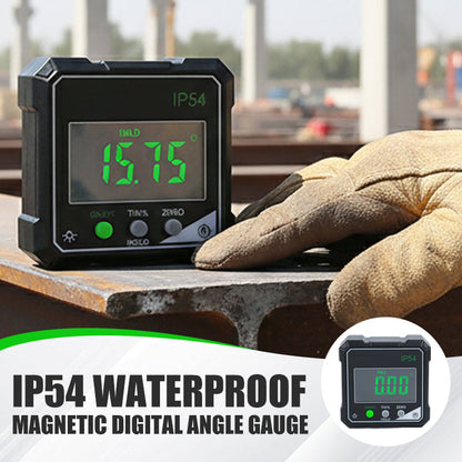 ⚡ 50 % DE RÉDUCTION ! ✨ Inclinomètre et goniomètre numérique magnétique IP54 avec écran LCD rétroéclairé 📐