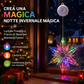 ❄️ Guirlande lumineuse LED « flocons de neige » de Noël à ventouses à faire soi-même ✨ | Fonctionnant à piles, lumière chaude et multicolore, guirlande lumineuse à ventouses pour fenêtre, décoration de Noël pour la maison et les fêtes