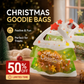 💖DERNIER JOUR DE SOLDE : 50 % DE RÉDUCTION !!🎁🎄 Sachets cadeaux festifs à fermeture autocollante – Motifs Père Noël et bonhomme de neige | Refermables, adaptés à un usage alimentaire et parfaits pour les biscuits, les chocolats et les petits cadeaux 🎅⛄